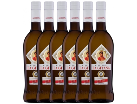 Generoso LA GITANA La Gitana Palomino Fino Manzanilla-Sanlúcar de Barrameda 0.37 L (6 unidades)