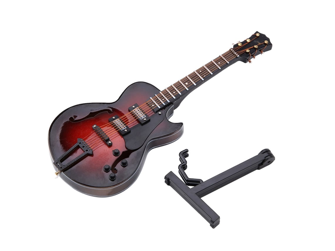 Réplica Miniatura Violão 5,5 Polegadas com Suporte