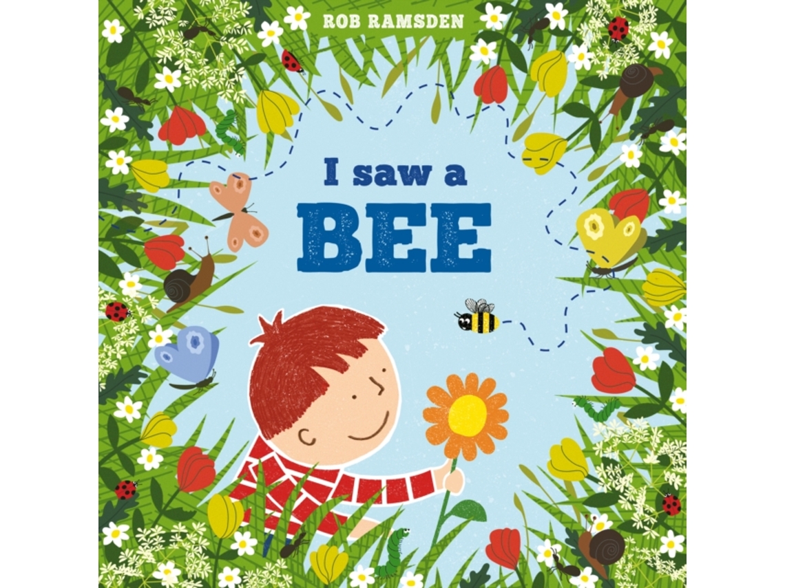 Livro I saw a Bee de Rob Ramsden (Inglês)