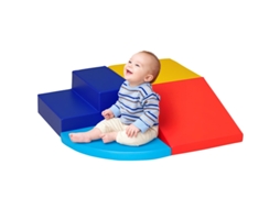 Conjunto De Quatro Blocos De Espuma Para Construção, Macios E Gigantes, Ideais Para Bebês E Crianças Pequenas Brincarem. Sini Tech Store