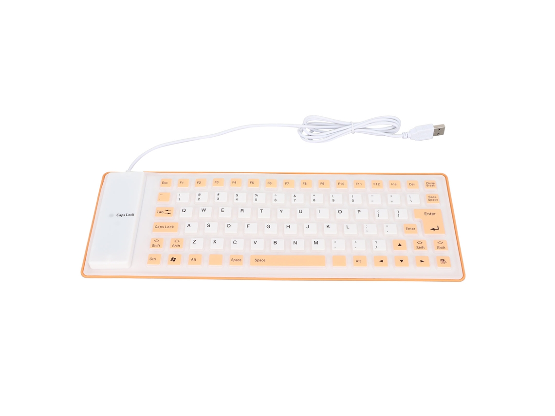 Teclado de Silicone LAXISCREED Selado Leve Portátil