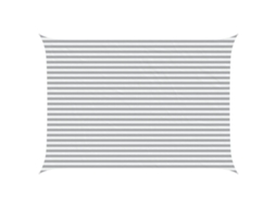 Conjunto 1 Sombra Externa Vidaxl Cinzento-claro Poliéster (5 × 3,5 M)