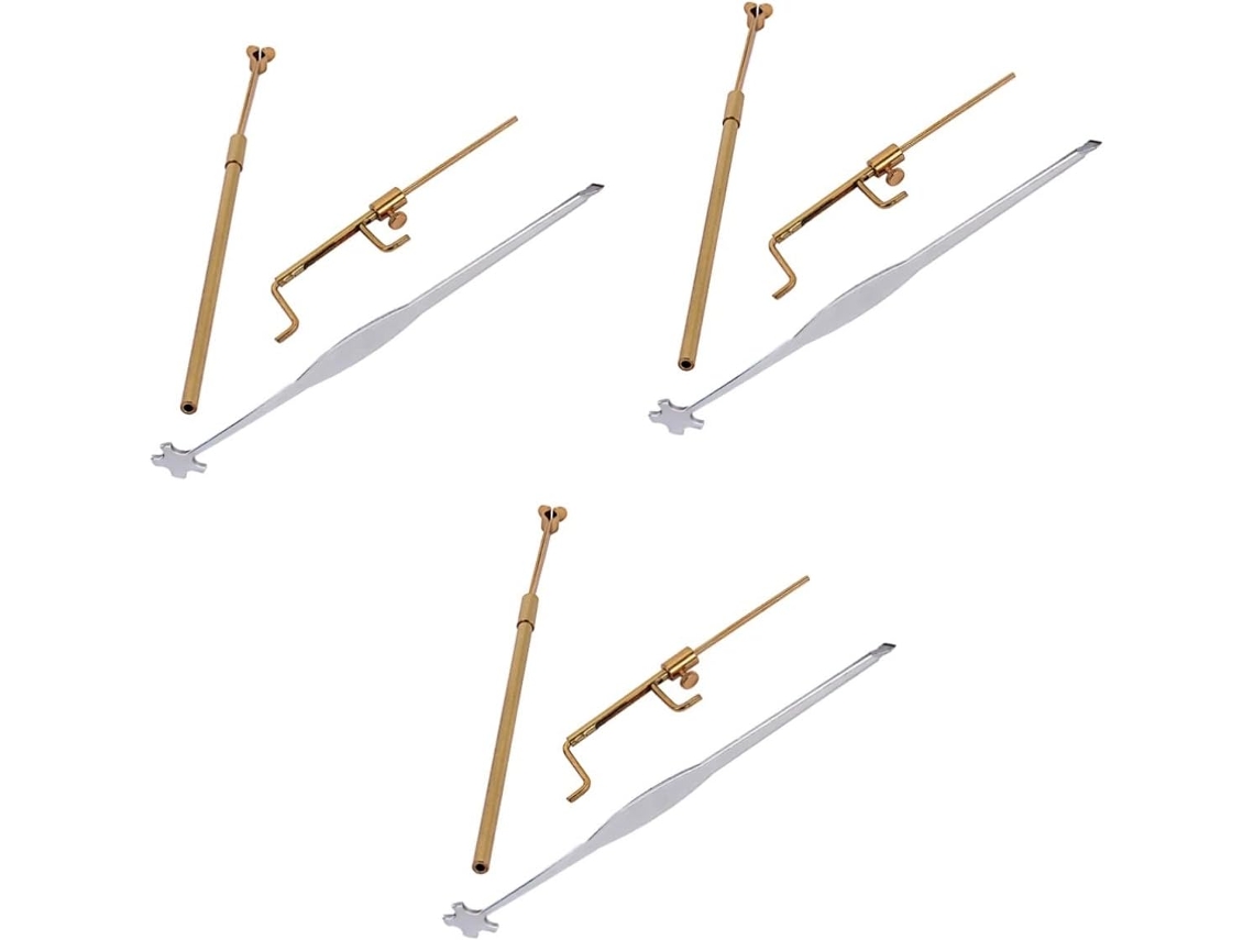 Kit De Ferramentas Para Luthier Com 3 Peças: Conjunto De Clipes