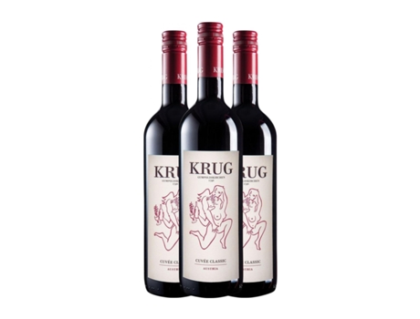 Vinho KRUG Cuvée Classic Thermenregion (0.75 L - 3 Unidades)