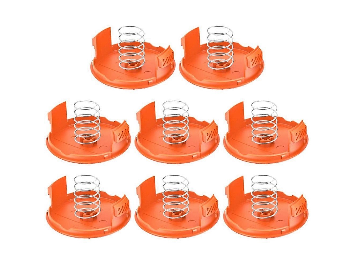 Rc-100-p Para Black Decker Nst1018 Nst1118 8 Tampa Do Carretel 8 Molas Peças Para Cortador De Grama