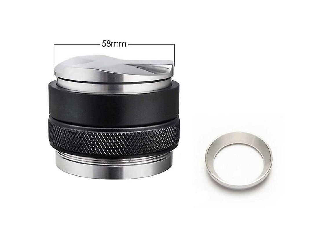 Prensa Dupla Para Café, Funil Anel Pó, Expresso Para Máquina De Café Com Design Reutilizável E Fácil Limpeza