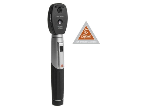 Oftalmoscópio Heine Mini 3000® Halógeno 2 5 V Preto HEINE OPTOTECHNICK GMBH & CO