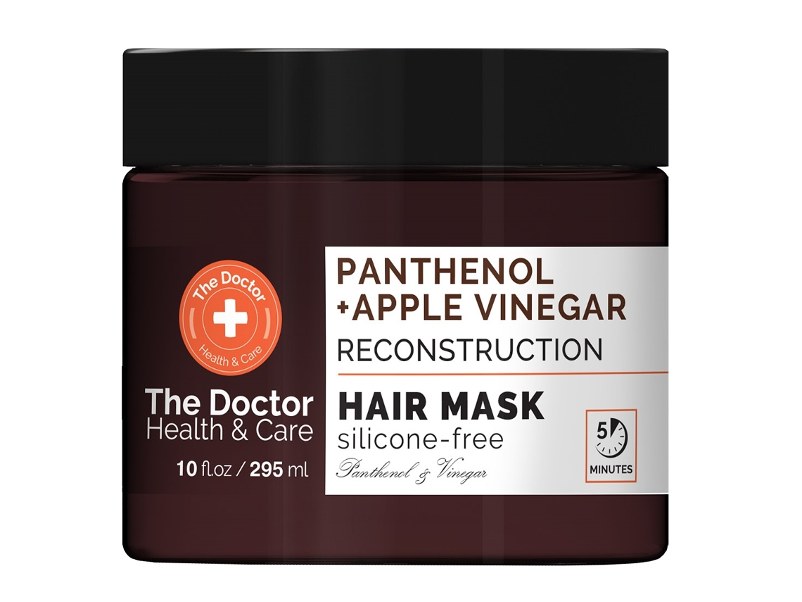 Máscara Para Cabelo The Doctor Health Care Com Vinagre De Maçã Pantenol, 295ml