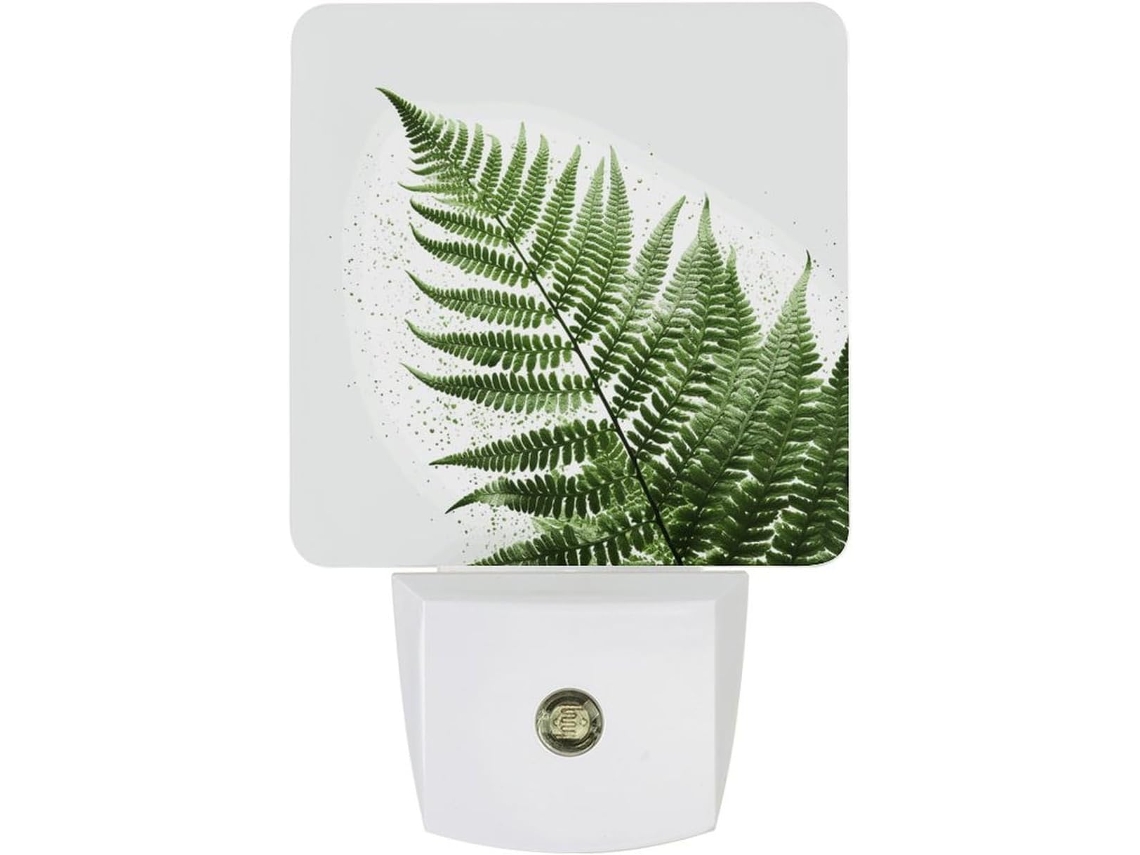 Luminária de parede LED noturna com acionamento automático, sensor crepuscular e luz de amanhecer, Silhueta