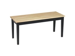 Banco Jantar 2 Lugares Pinho Natural 102x36x45cm VELTRIX