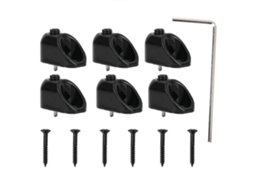 Kit De Trava Cordas Para Guitarra Alta Qualidade, 6 Cordas, Sem Headstock