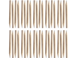 Mini Lápis de Madeira Hb Curtos para Desenho em Madeira, 86 Cm, para Material Escolar CHABERLU