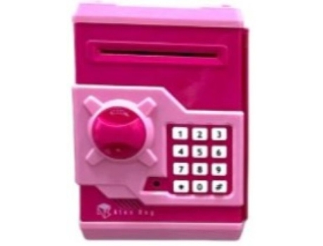 Livro Caja Fuerte Electronica Color Fucsia De Desconocido (espanhol)