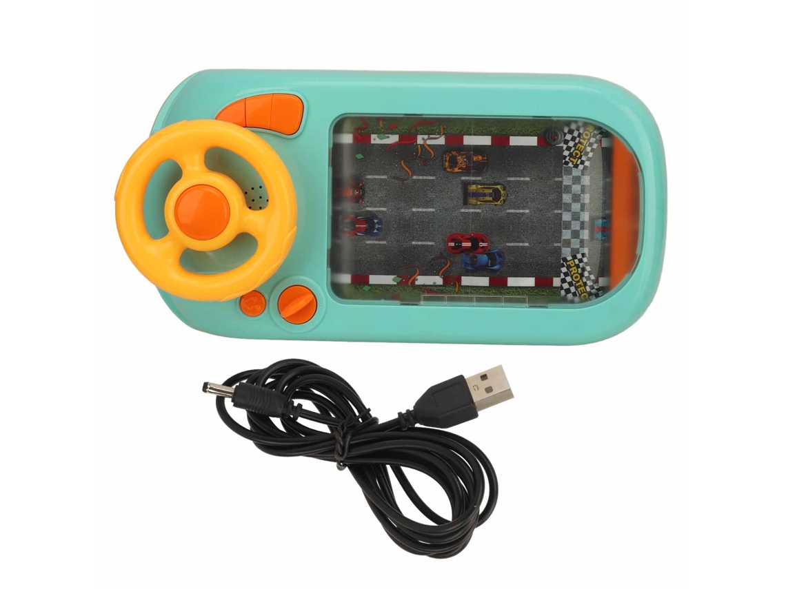 Volante Musical De Brinquedo Carro De Corrida Para Crianças Com 3+ Anos Brincadeira Educativa Presente De Aniversário