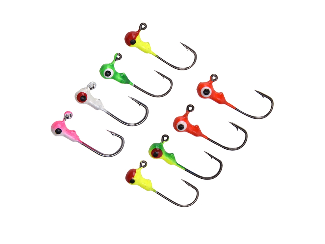 50pcs Anzol De Pesca De Metal Durável 2cm/1g Com Ponta Afiada E Barba Para Peixes Grandes Acessório De Pesca