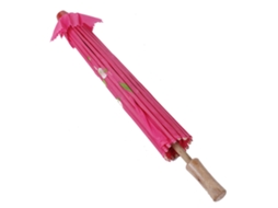 Guarda-chuva De Papel Para Decoração De Casamento (vermelho-rosa)