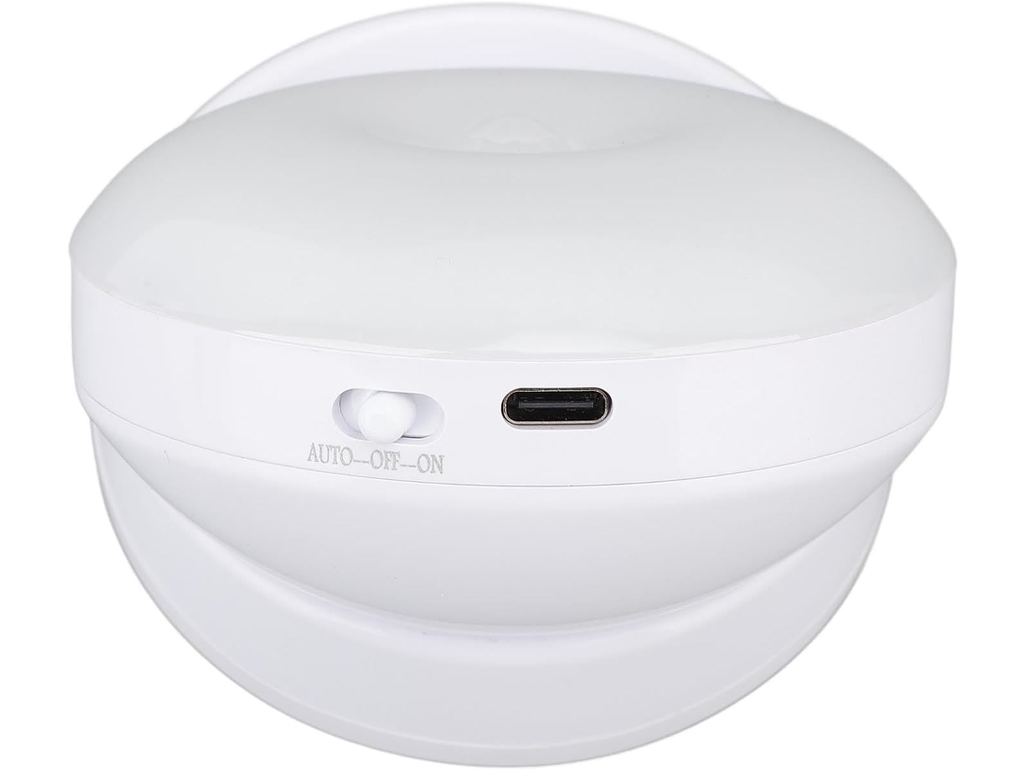 Luminária Noturna Recarregável De Parede Led Com Sensor Movimento,