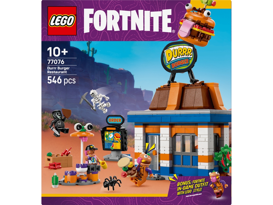 LEGO Fortnite: Restaurante do Durrr Burger - 77076