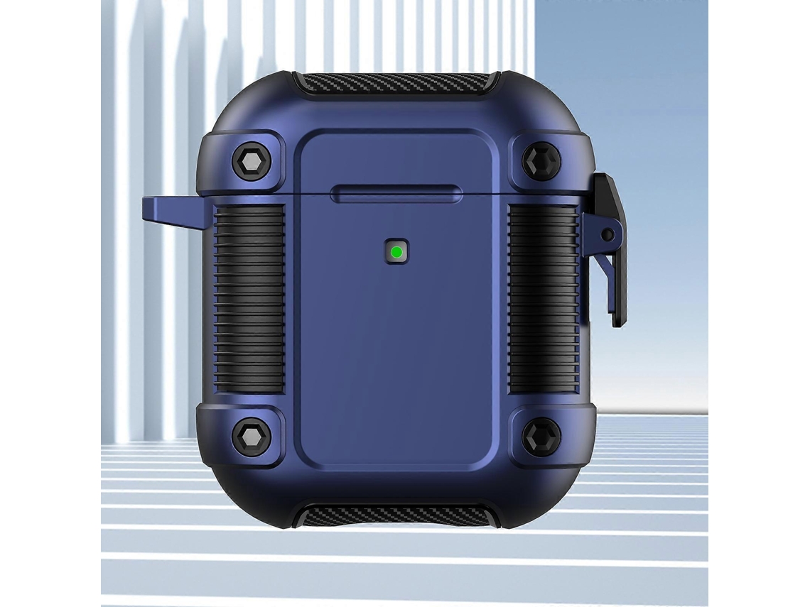 Capa Protetora Tank Tpu+pc para Fones de Ouvido Sem Fio Airpods 2 GIECY