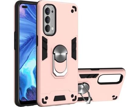 Suporte Íon Traseiro para Oppo Reno 4 4G HONGWE. Anti-Choque Magnética
