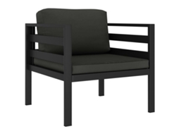 Single Sofa, Single Sofas Vidaxl Antracite Alumínio