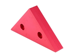 Laxiscreed Ferramenta Triangular Para Marcenaria, Prática Para Medição De Altura E Trabalhos De Fixação