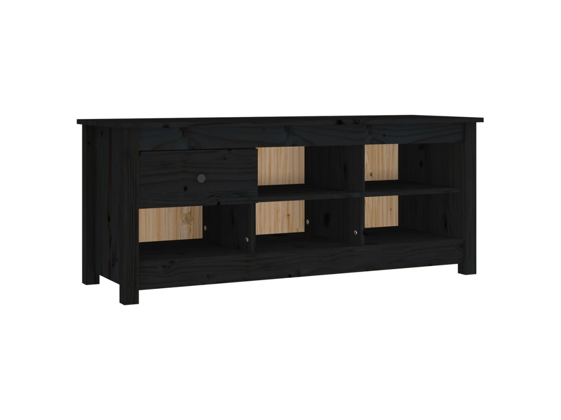 Sapateira 110x38x45,5 Cm Pinho Maciço Marrom MAISON EXCLUSIVE