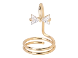 Anel De Unha Em Cobre Eletroplatado Acessório De Manicure Artístico Fashionado Ouro