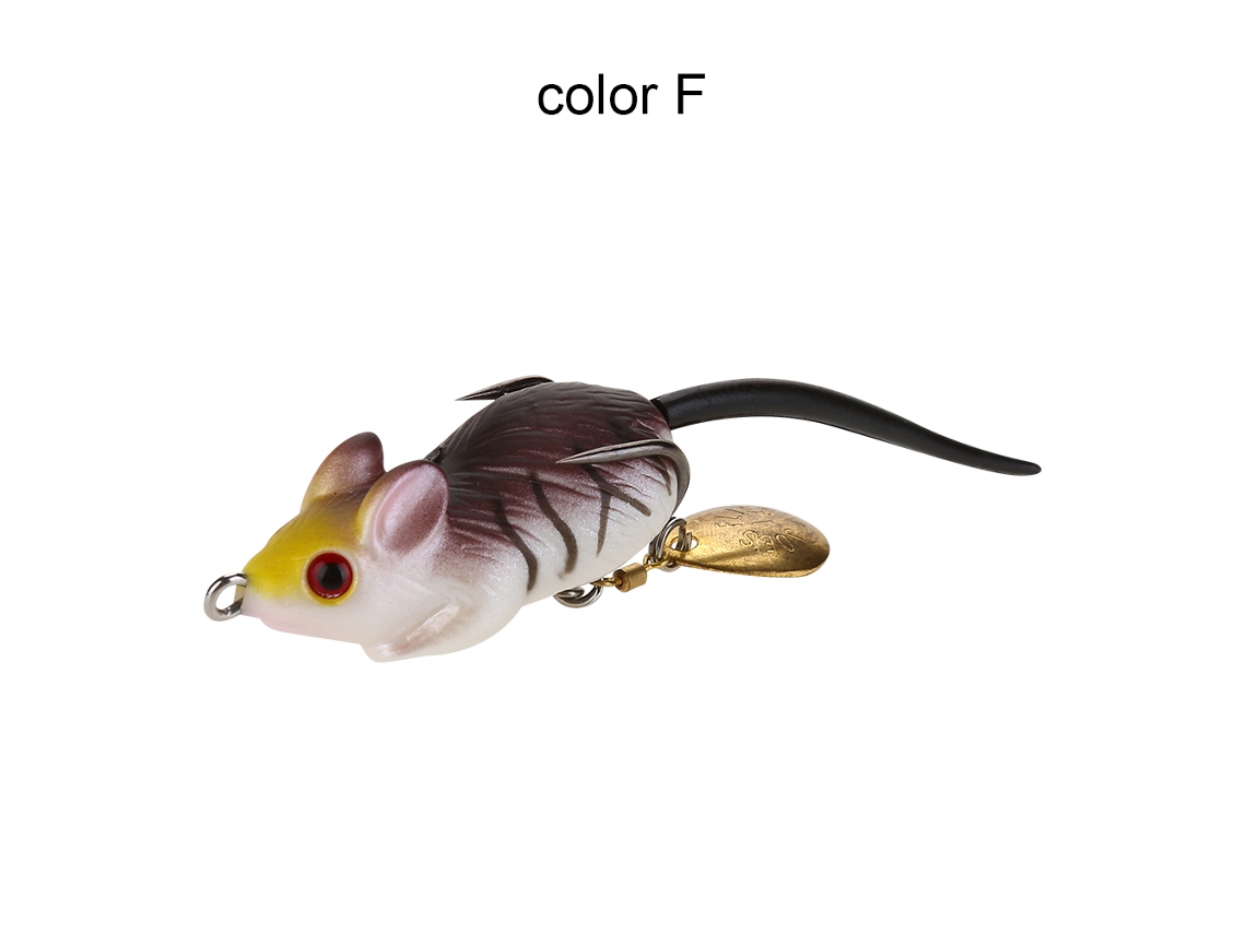 Snakehead Bait Hard Bait Lure Mouse-shaped Double Hook Topwater Lure