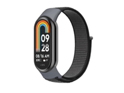 Pulseira De Nylon Com 8 Voltas Para Xiaomi Mi Band