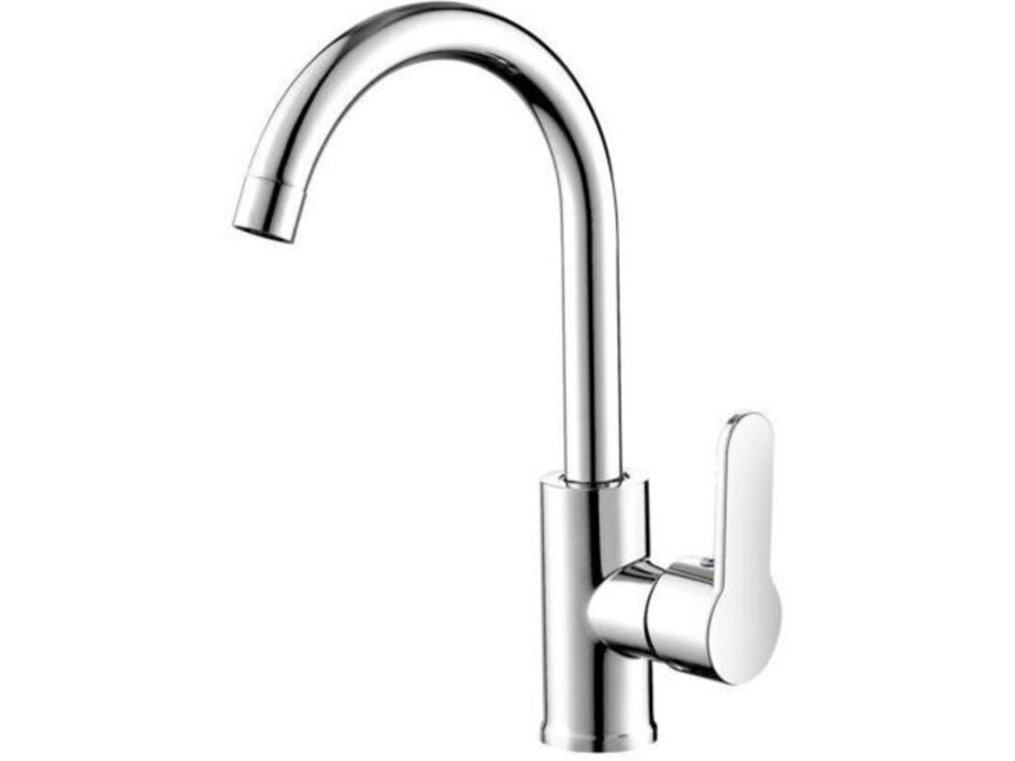 Cartucho Cerâmico Para Torneira, Misturador De Cozinha Com Rotação De 360°, Misturador Monocomando Com 223 Mm De Altura, Arejador Removível
