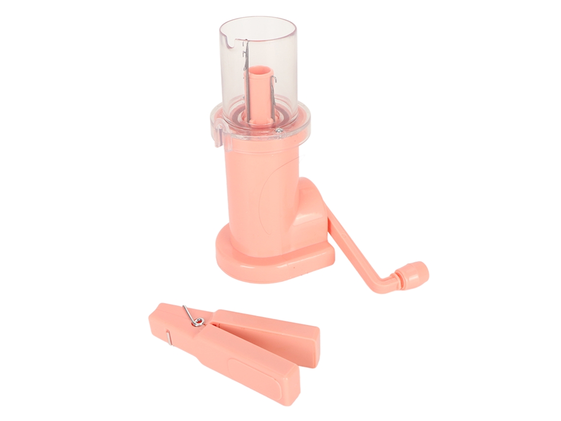 Ferramenta de Tricô Manual Rephant para Uso Doméstico, Mini Máquina de Costura e Tricô Rosa. AQUAFORGE