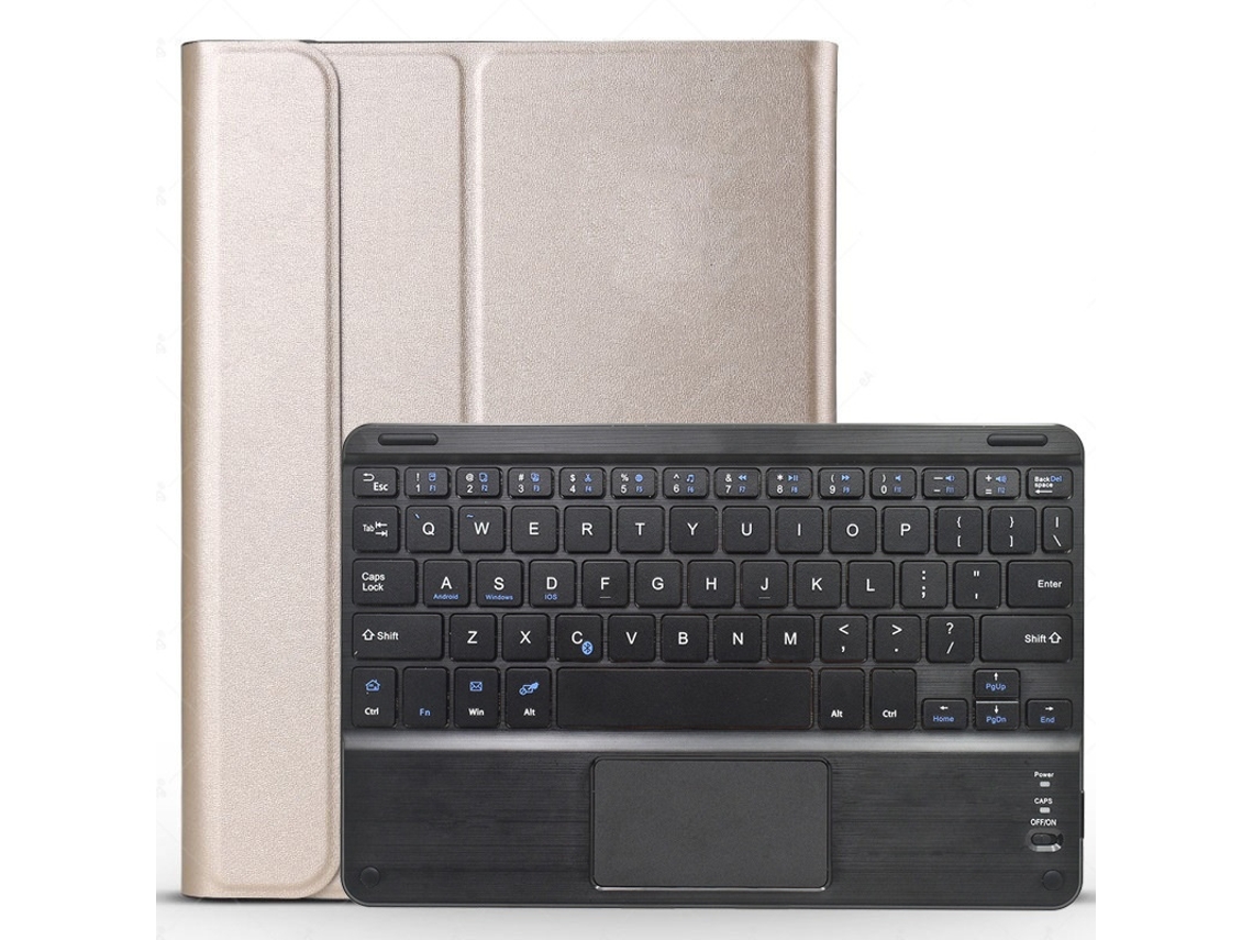 Lurelia Capa Com Teclado Bluetooth Para Ipad Mini 4 Com Suporte Para Caneta