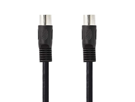 Cabo De Áudio Din  Din 5 Pinos Macho - Din 5 Pin.