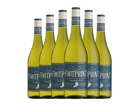 Vinho branco AFRICAN PRIDE Footprint Chardonnay Western Cape (0.75 L - 6 Unidades)