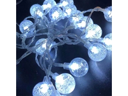 (branco, 1,5 M, 10 Leds) Luzes De Led Em Formato De Bolha Para O Natal