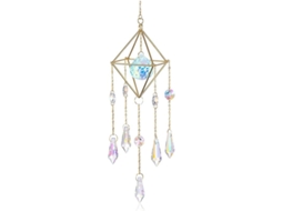 2025 Nuevo Cristal Suncatcher Para Decoración De Ventana Cristales Prismáticos Colgantes Para Hogar Jardín