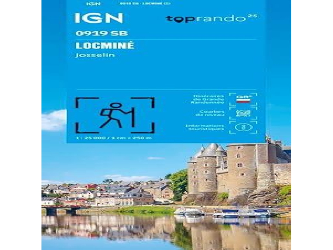 Livro Locmine - Josselin de Institut Geographique National (Francês)