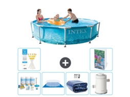 Intex Piscina Com Estrutura Redonda - 305x76 Cm - 7-peças S115