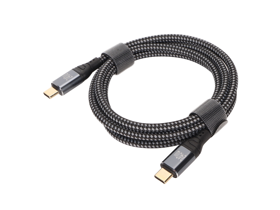 2026zentro-cabo Usb C Para Usb C 1.5m Nylon Pd240w Pd3.1 Chip E Mark Carregamento Rápido Para Laptop Telefone Tablet