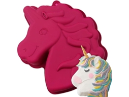 Molde de Silicone para Bolo Unicornio, Nova Line