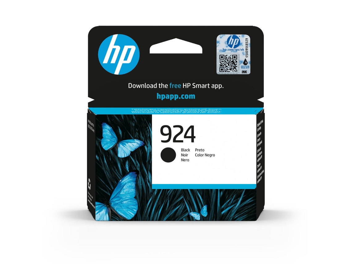 Tinteiro de Tinta Original HP 924 (Preto - HP)