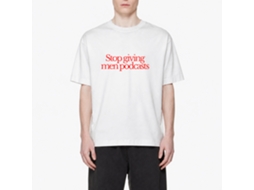 Rockinstone Stop Giving Men Podcasts Fgrls Club T-shirt Unique Designer Style