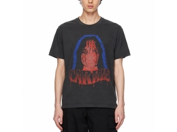 Rockinstone Carrie Movie Face Carrie Solid Smoke Adult T-shirt Size:s