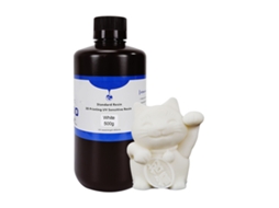 Resina 3d Printer LCD DLP Photopolimérica UV Curing Alta Dureza e Resistência 500g Branco | S/MARCA