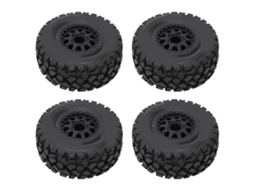 Mali 4 Pneus de Caminhão Curto Rc de Alta Tração 109mm para Substituição Traxxas Slash 1/10 Modelo de Carro