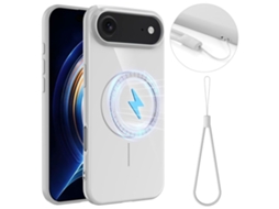 Capa Magsafe Para Iphone Air Com Alça - Branca