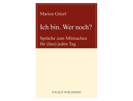 Livro Ich Bin. Wer Noch? (German Edition) Marion Gitzel (Alemão)