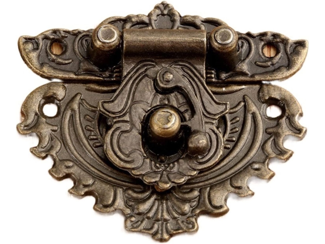 Fecho De Caixa Bronze, Ferragens Para Móveis, Joias, Fechos De Madeira, Fivelas Para Malas, Clipes, Fechos Vintage