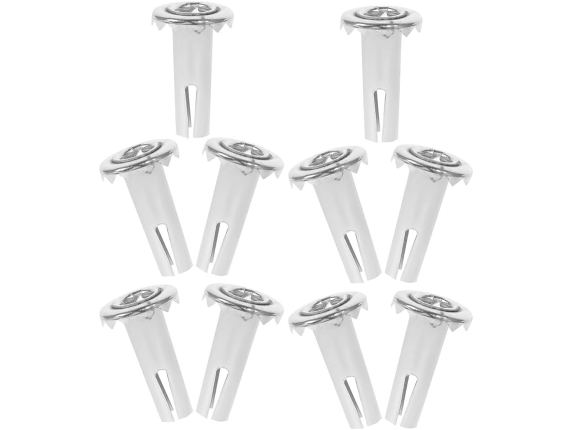 Bestoyard 10 Peças Buchas Metálicas Para Rodas Com Tampa De Ferro,